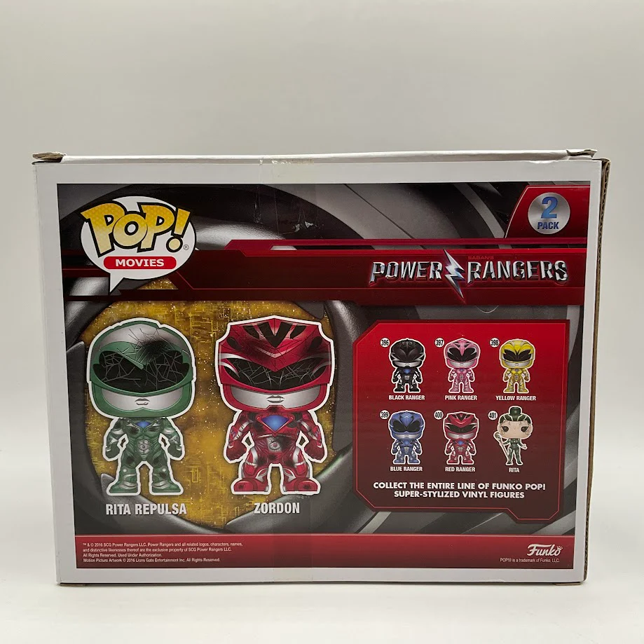 Rita Repulsa & Zordon Funko Pop! Power Rangers 2 Pack Toys R Us ...